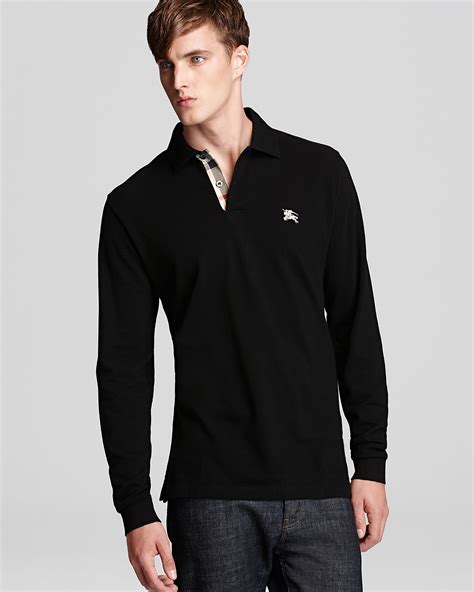 burberry long sleeve polo.